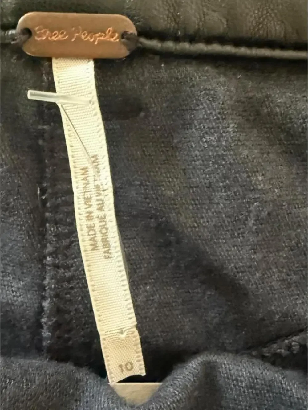 Free People Women's Black Skirt